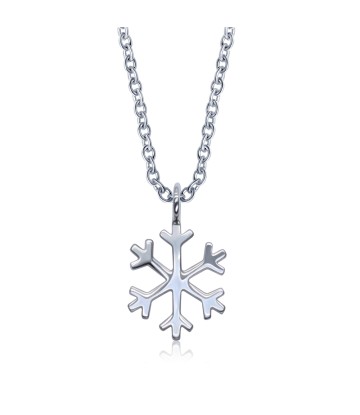 Snowflake Silver Necklace SPE-5622